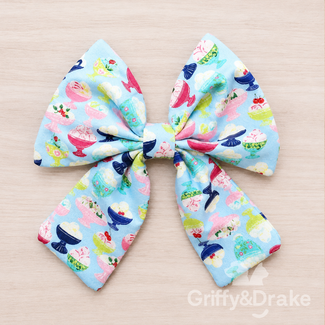 Sundae Fun Day Sailor Bow